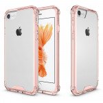 Wholesale iPhone 7 Plus Air Hybrid Clear Case (Rose Gold)